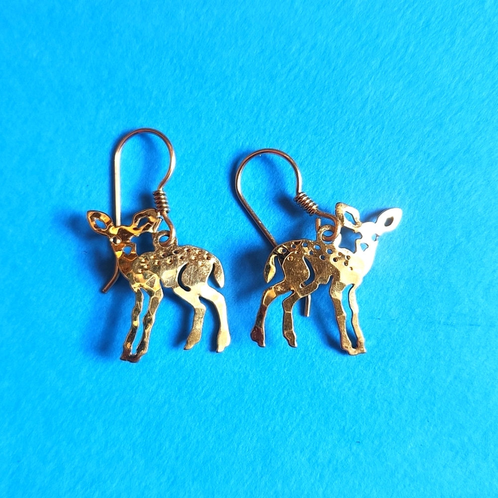 Vintage Wild Bryde Fawn earrings